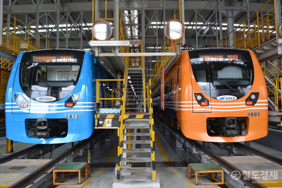공항철도 전동차. / 철도경제